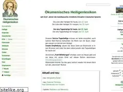 Sites similar to heiligenlexikon.de