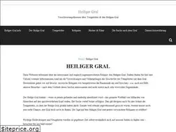 Sites similar to heiliger-gral.info