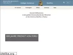 Sites similar to heiligerantonius.org