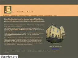 Sites similar to heilkunde-museum.de