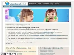 Sites similar to heilpaedagogik-info.de