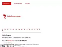 Sites similar to heilpflanzen-atlas.de