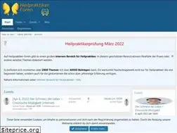 Sites similar to heilpraktiker-foren.de