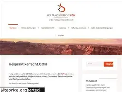 Sites similar to heilpraktikerrecht.com