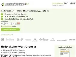 Sites similar to heilpraktikerversicherung.biz