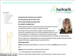 Sites similar to heilraedi.is