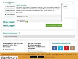 Sites similar to heilungsberichte.de