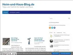 Sites similar to heim-und-haus-blog.de
