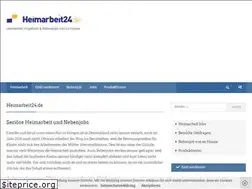 Sites similar to heimarbeit24.de