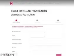 Sites similar to heimat-gutschein.de