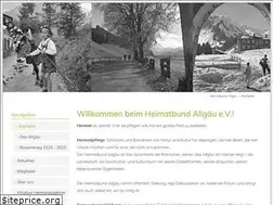 Sites similar to heimatbund-allgaeu.de