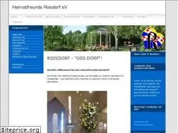 Sites similar to heimatfreunde-roisdorf.com