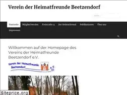Sites similar to heimatfreunde.de