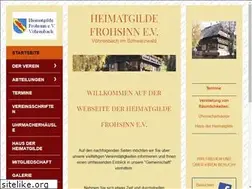 Sites similar to heimatgilde-frohsinn.de