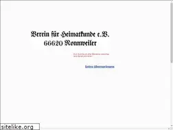 Sites similar to heimatkunde-nonnweiler.de