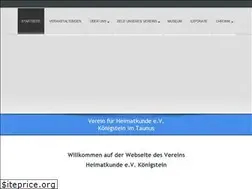 Sites similar to heimatkundeverein-koenigstein.de