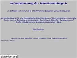 Sites similar to heimatsammlung.de