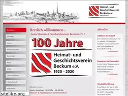 Sites similar to heimatverein-beckum.de