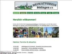 Sites similar to heimatverein-boedingen.de