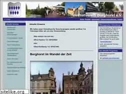 Sites similar to heimatverein-borghorst.de