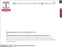 Sites similar to heimatverein-borkum.de
