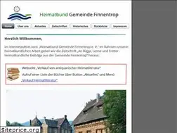 Sites similar to heimatverein-finnentrop.de