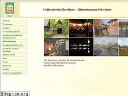 Sites similar to heimatverein-haseluenne.de