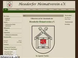 Sites similar to heimatverein-hesedorf.de