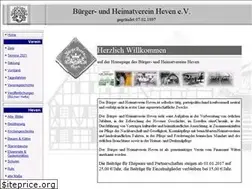 Sites similar to heimatverein-heven.de