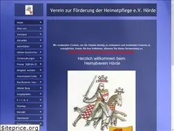 Sites similar to heimatverein-hoerde.de
