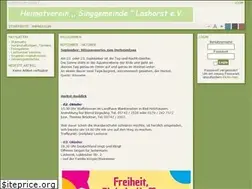 Sites similar to heimatverein-lashorst.de