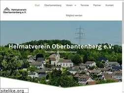 Sites similar to heimatverein-oberbantenberg.de