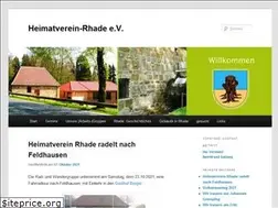 Sites similar to heimatverein-rhade.de