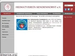 Sites similar to heimatverein-sendenhorst.de