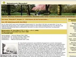 Sites similar to heimatvereinwarendorf.de