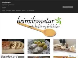 Sites similar to heimilismatur.com