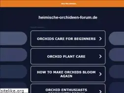 Sites similar to heimische-orchideen-forum.de