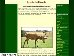 Sites similar to heimische-tiere.de