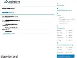 Sites similar to heimkehr-hannover.de