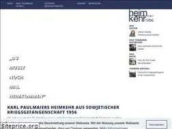 Sites similar to heimkehr1956.de