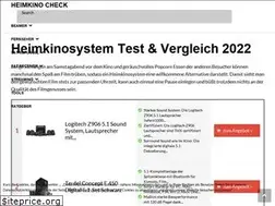 Sites similar to heimkinosystemetest.net