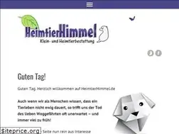 Sites similar to heimtierhimmel.de