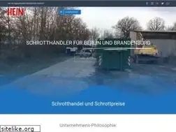 Sites similar to hein-schrotthandel.de