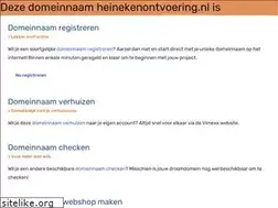 Sites similar to heinekenontvoering.nl
