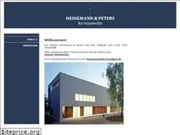 Sites similar to heinemann-peters.de