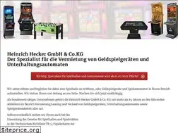 Sites similar to heinrich-hecker.de