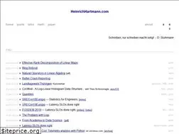 Sites similar to heinrichhartmann.com