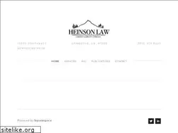 Sites similar to heinsonlaw.com