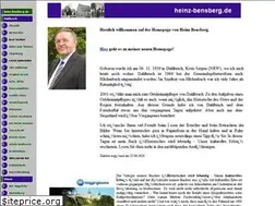Sites similar to heinz-bensberg.de