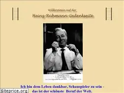 Sites similar to heinz-ruehmann-gedenkseite.de